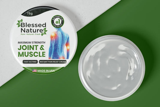 Blessed Nature Maximum Strength Joint and Muscle Cream