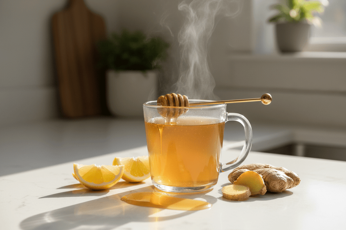 Honey Lemon Ginger Tea (Cozy 10-Minute Recipe) - Blessednatureusa